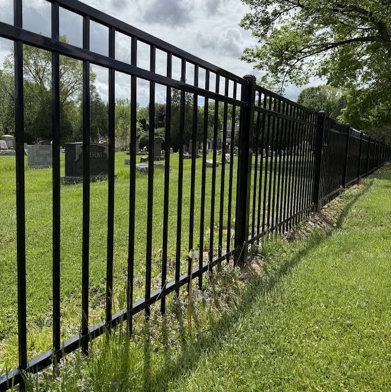 Iron Fence near Fate